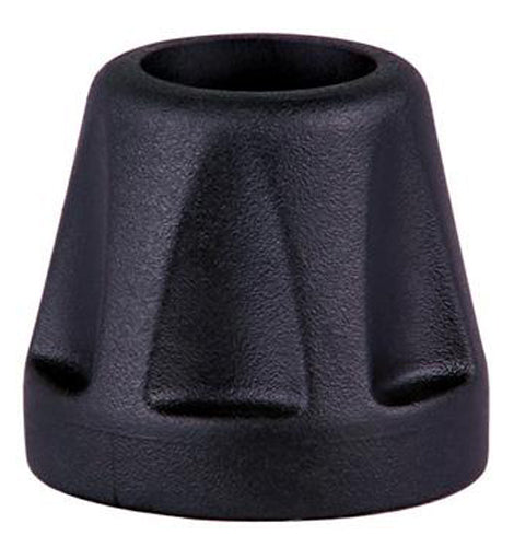 Puntale per bastone passeggio 16mm realizzato in materiale ad alto contenuto di gomma tale garantire