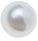 Orecchino perla bianca 7