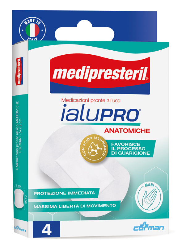 Medipresteril ialupro mani 4pz