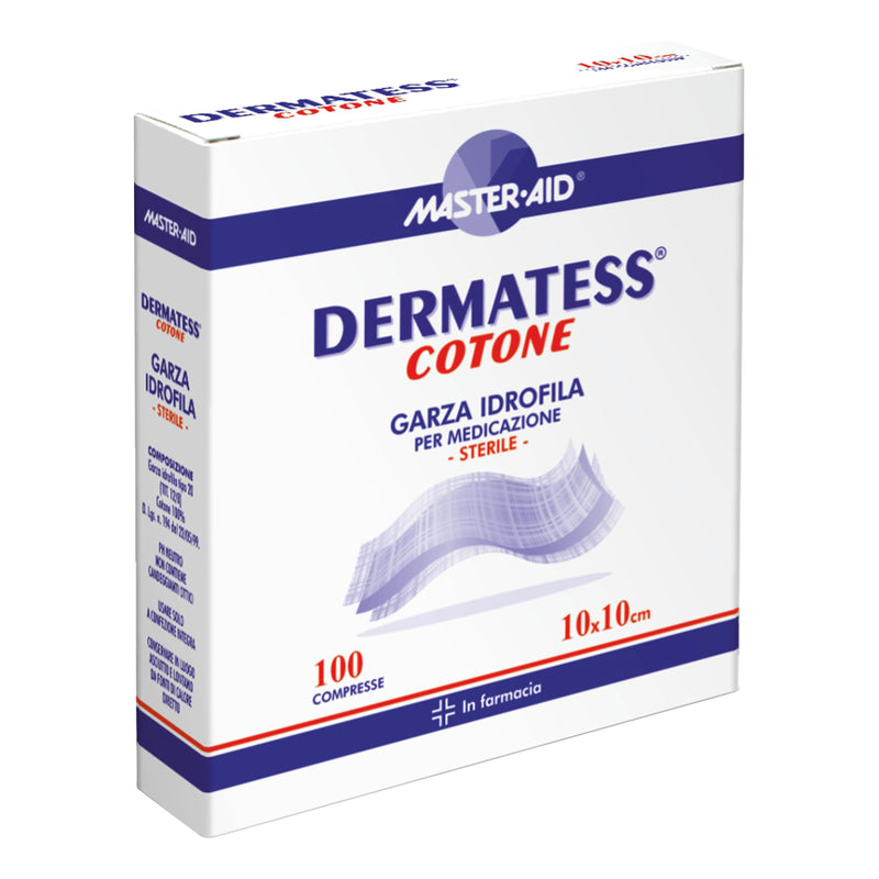 Dermatess garza idrof10x10 100pz