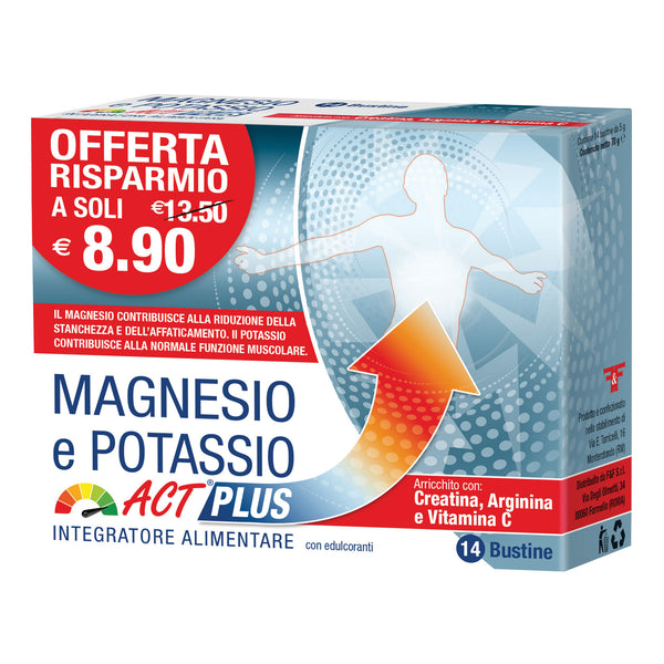 Magnesio potassio act plus14bs