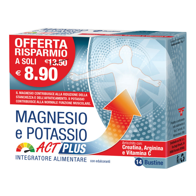 Magnesio potassio act plus14bs
