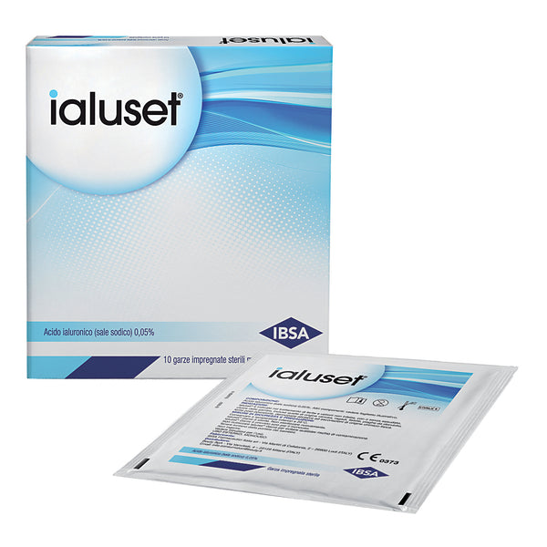 Ialuset garze 10cmx10cm 10pz