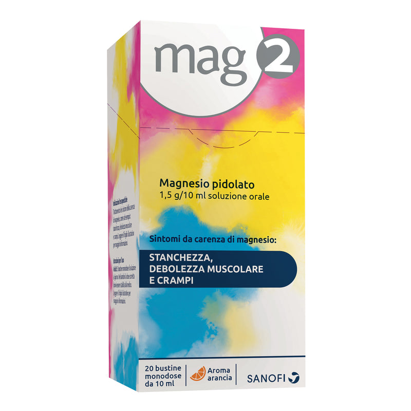 Mag 2*os soluz 20bust1,5g/10ml