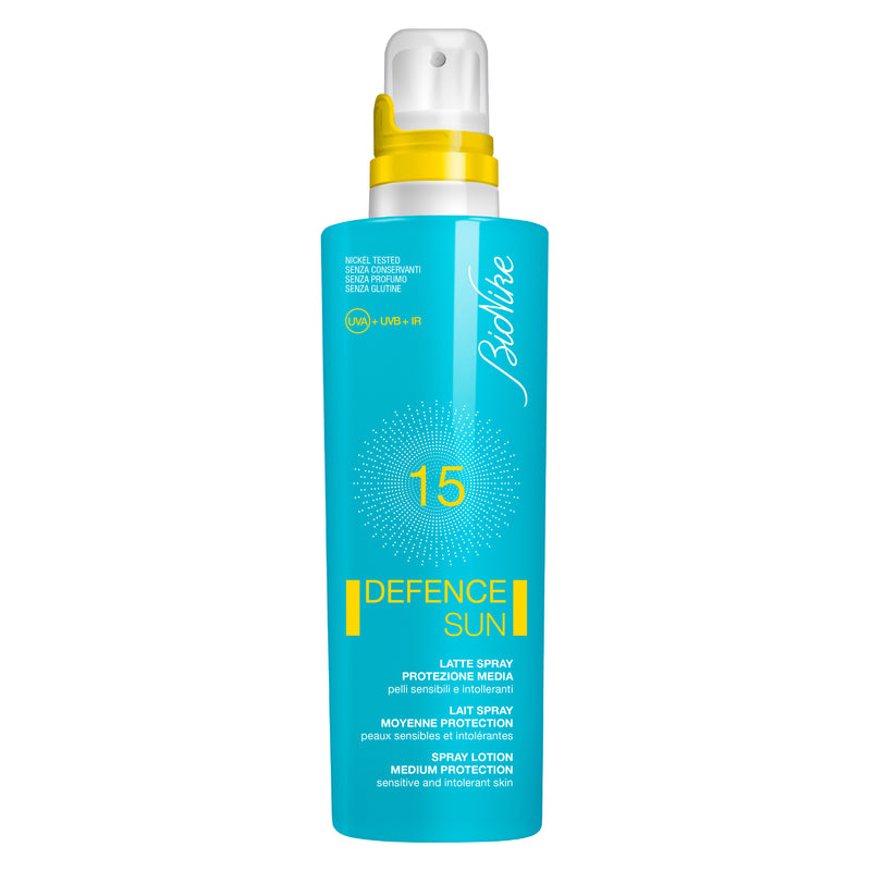 Defence sun latte spr 15 p/med <