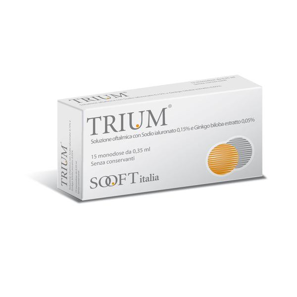 Trium collirio monodose 15fl