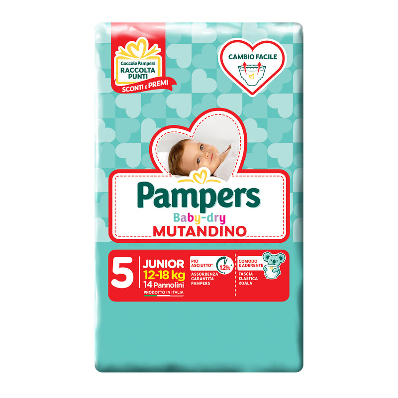 Pampers bd mut junior s pack14