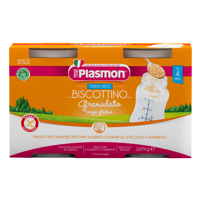 Plasmon bisc gran s/glut 2x374g