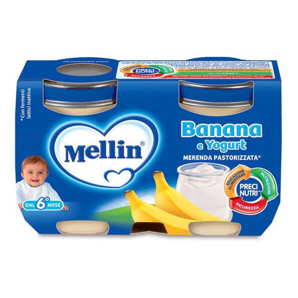 Mellin-meren yogurt banan 2x120