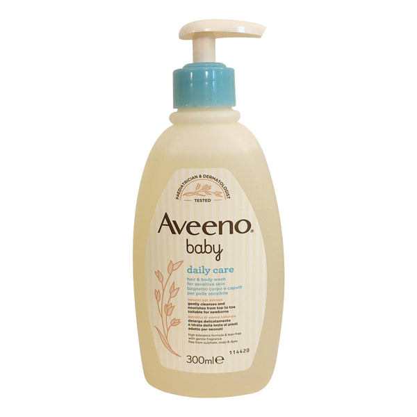Aveeno baby bagnetto testa pie