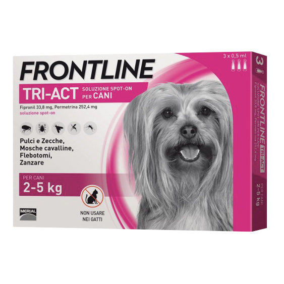 Frontline tri-act*3pip 2-5kg
