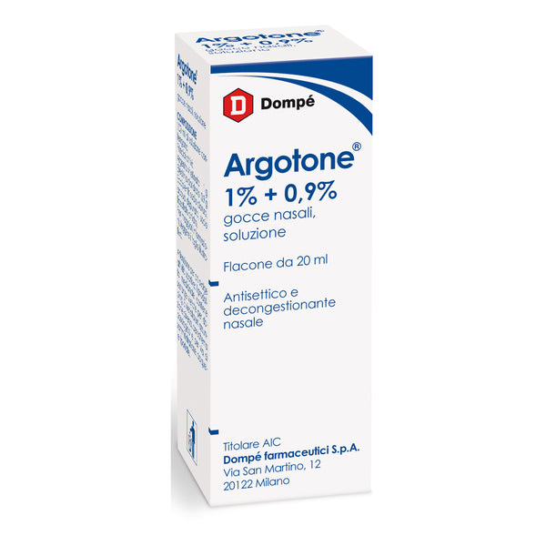 Argotone*gtt rino 20ml 1%+0,9%