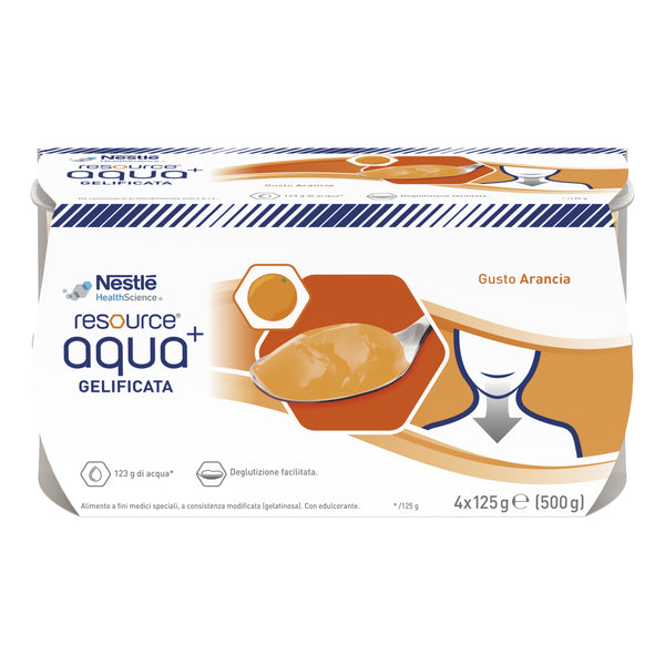 Resource aqua+orange 4x125g