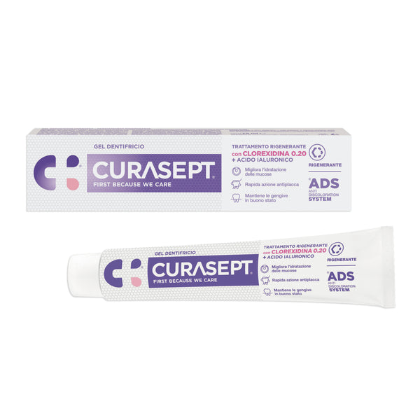 Curasept gel dentif ads dna ri