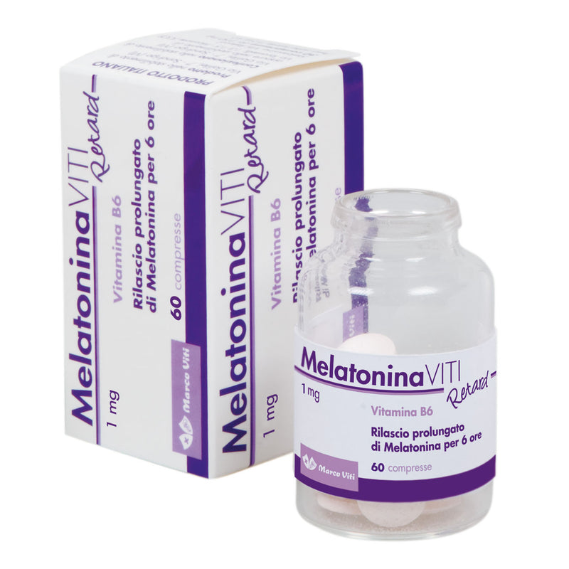 Melatonin retard 1mg 60cpr viti