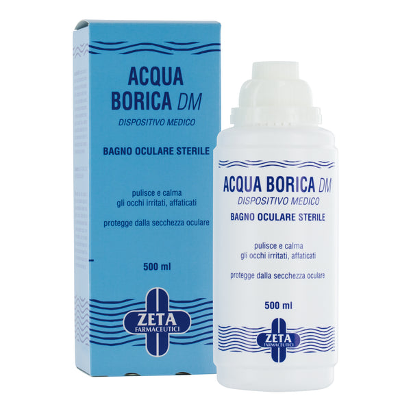 Acqua borica bagno ocul ster zet