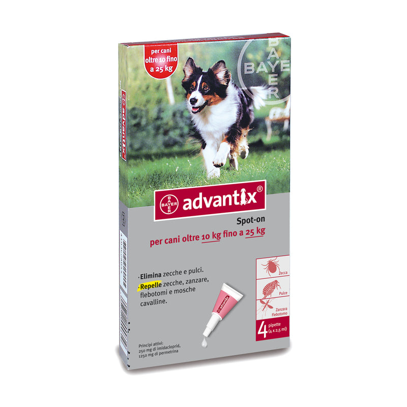 Advantix spot on*4pip 10-25kg