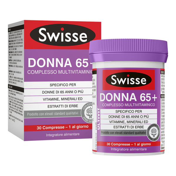 Swisse donna 65+ multivit30cpr