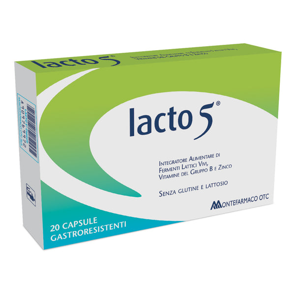 Lacto 5 integ ferm.latt.20cps