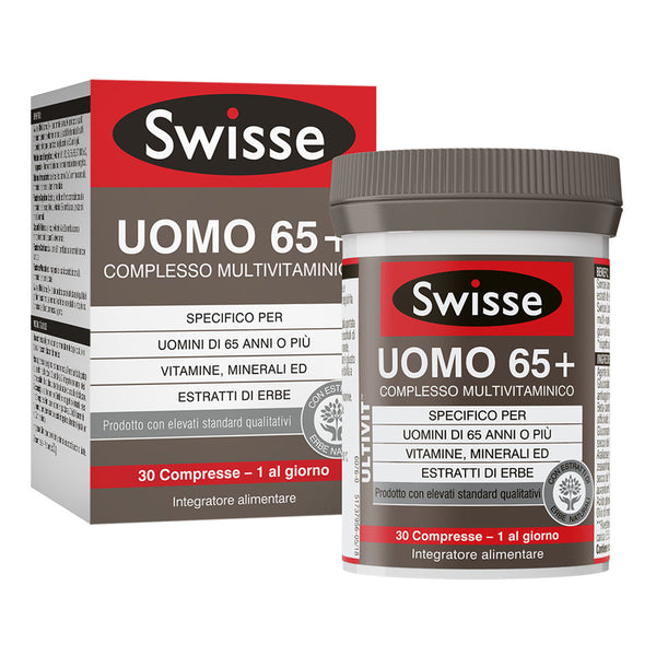 Swisse uomo 65+ multivit 30cpr