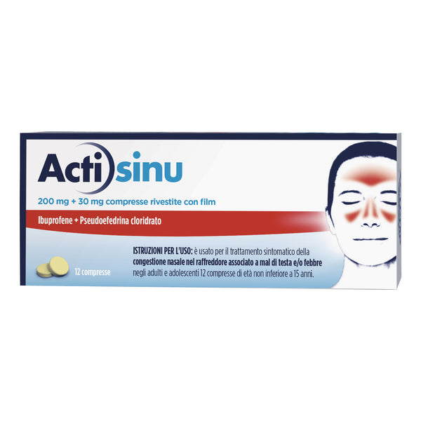Actisinu*12cpr 200mg+30mg