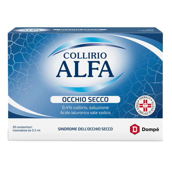 Collirio alfa occhio sec*20fl