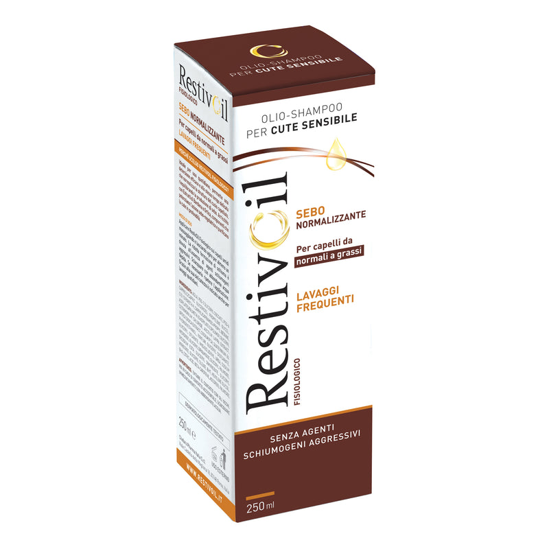 Restivoil fisio sh cap/gras250ml