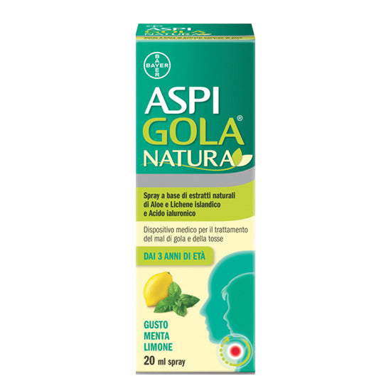Aspi gola natura spray men/lim