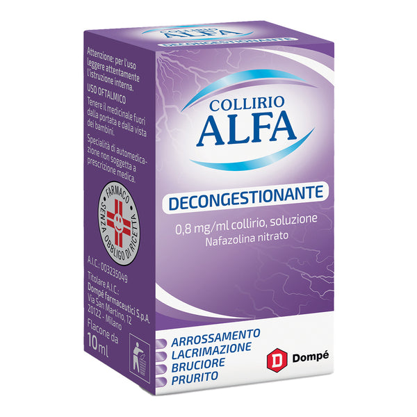 Collirio alfa dec*gtt fl 10ml