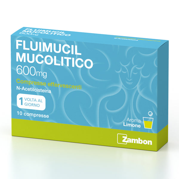 Fluimucil mucol*10cpr eff600mg