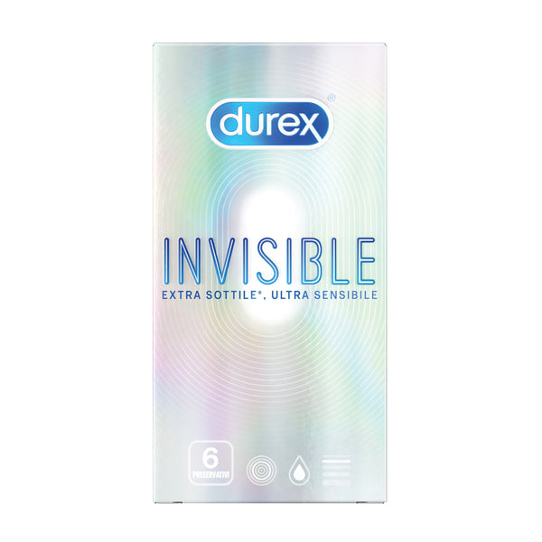 Durex invisible 6 pezzi