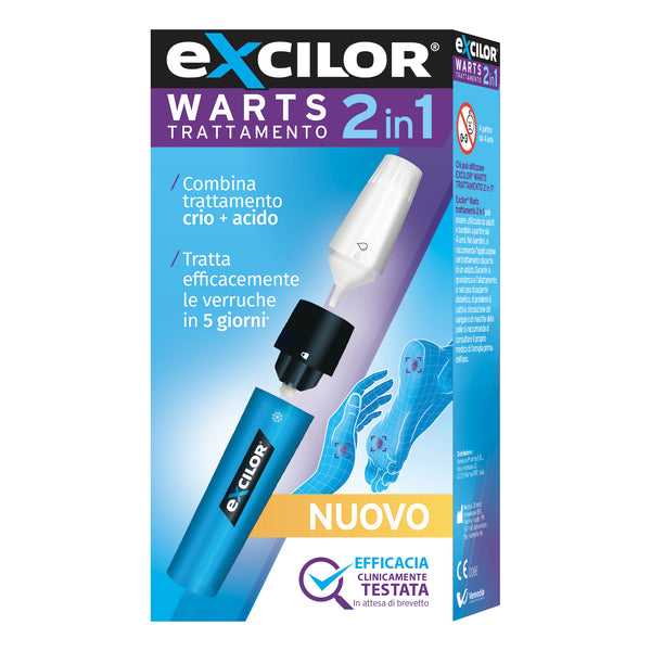 Excilor warts trattamento 2in1