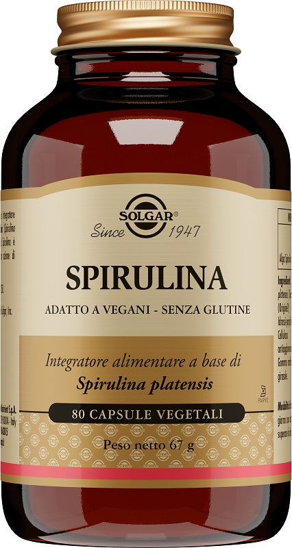 Spirulina 80 capsule veg