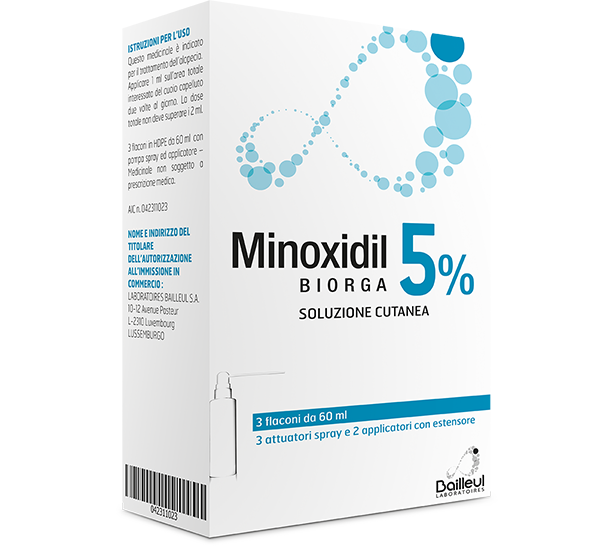 Minoxidil biorga*sol cut 3fl5%
