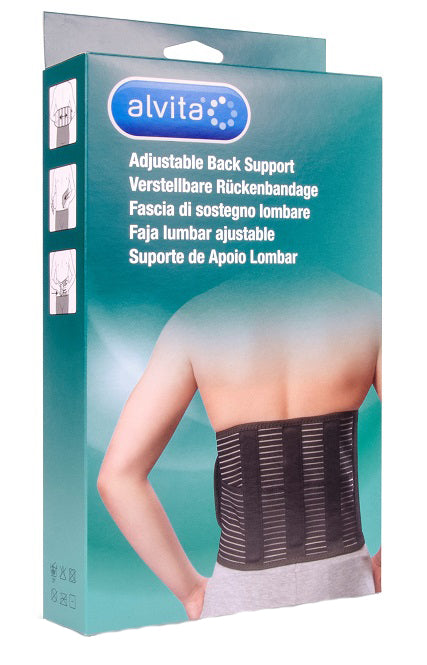 Alvita fascia lombare misura 1 circonferenza 80-100 cm