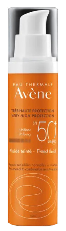 Avene sol fluido spf50+ color