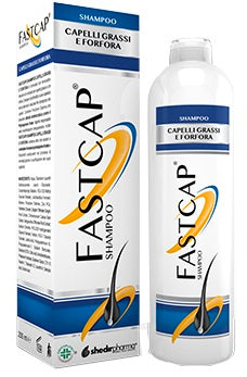 Fastcap shampoo capelli grassi e forfora 200 ml