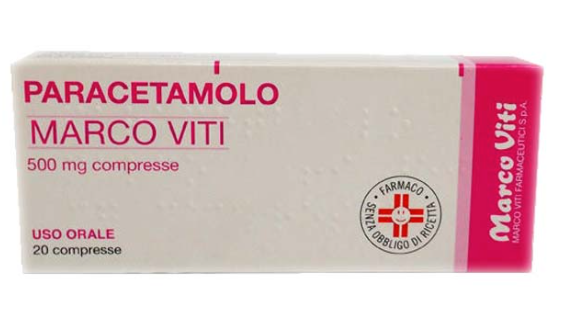 Paracetamolo m.viti*20cpr500mg