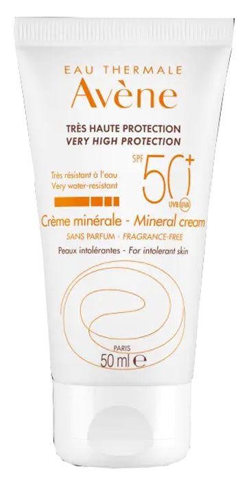 Eau thermale avene solare latte schermo minerale spf 50+ 100 ml