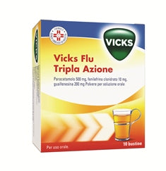 Vicks flu tripla a*os polv10bs