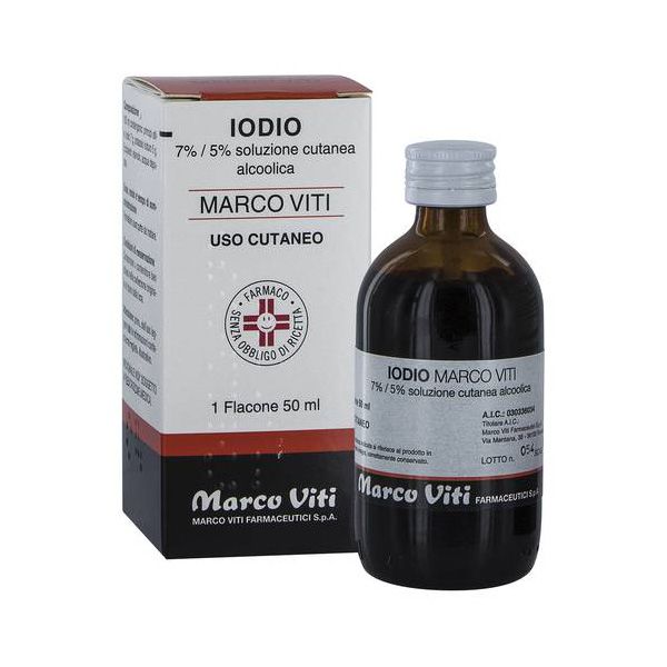 Tintura iodio 50ml viti