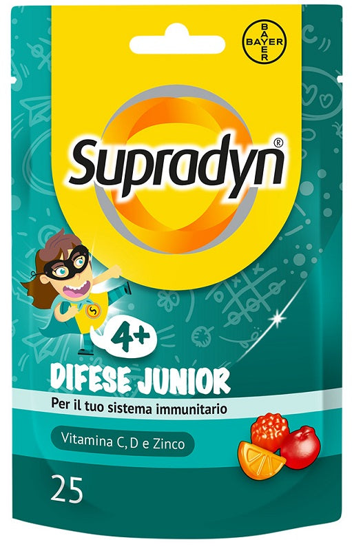 Supradyn difese junior 25 caramelle gommose