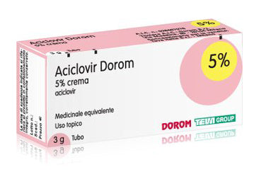 Aciclovir dorom*crema 3g 5%