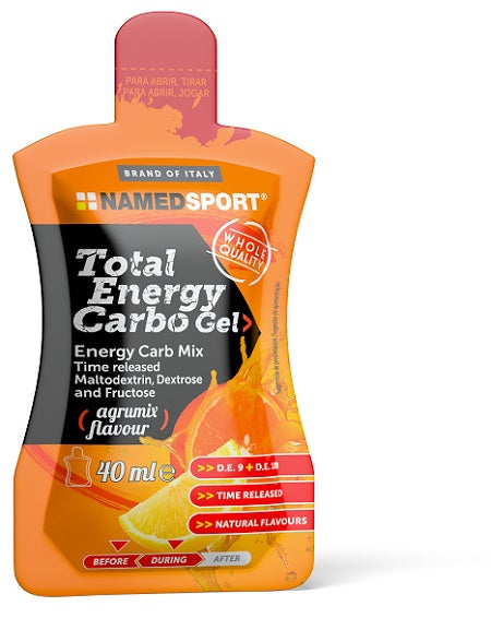 Total energy carbo gel agrumix 40 ml