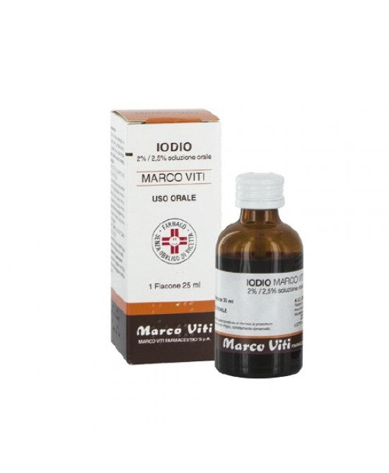 Tintura iodio ii grado 25ml viti