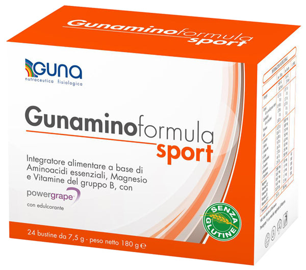 Gunaminoformula sport 24 buste 180 g