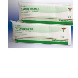 Ovatta di cotone idrofilo 100% a striscia continua confezione 100g piegato a zig zag