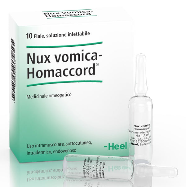 Nux vomica homac 10f heel