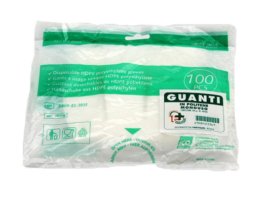 Guanto monouso 100 pezzi