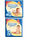 Pannolini huggies unistar mini 2 3/6 kg 22 pezzi